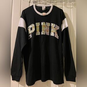 VS. Pink bling tee-medium NWT
